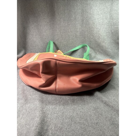 Luv Betsey By Betsey Johnson Purse W Coin Purse Orange Slice Fruit Pink Yellow - Picture 12 of 16